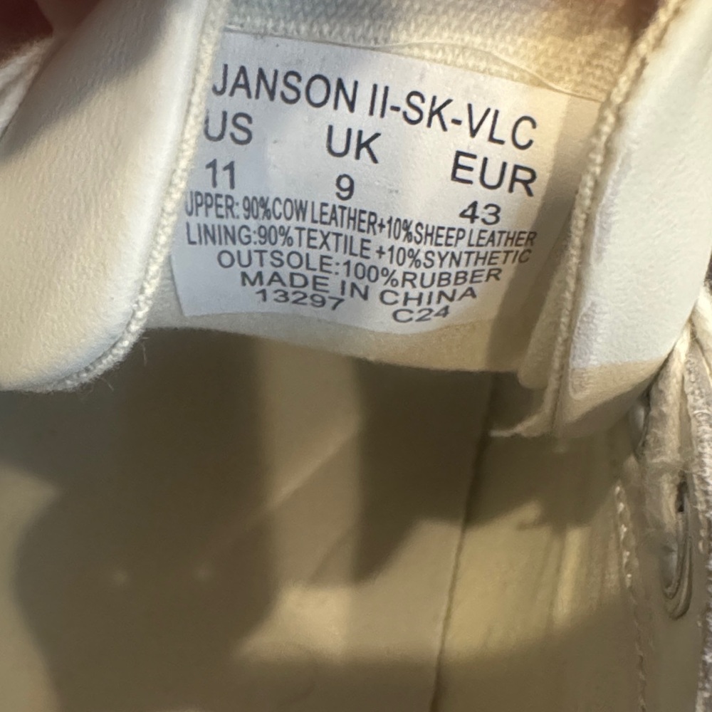 Polo by Ralph Lauren White Sneakers with Brown and Silver Stripes

Gently used - Picture 5 of 5